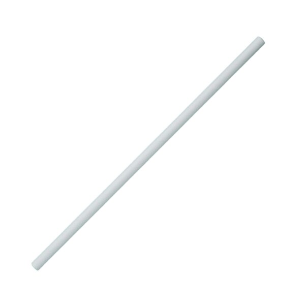 10mm White Paper Straw